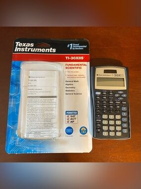 Texas Instruments TI-30XIIS Scientific Calculator - Black